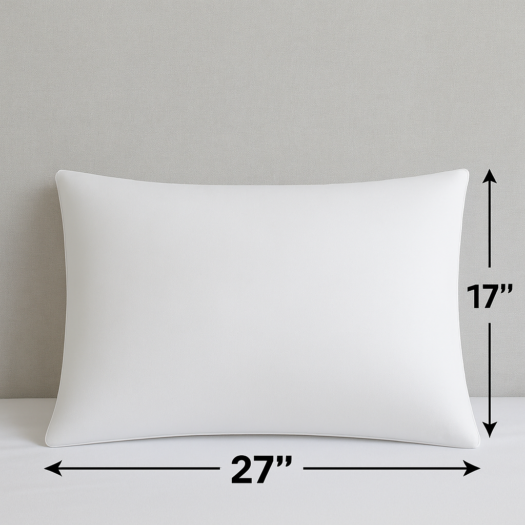 Luxury Sleeping Pillow β Imported Pillow Ball Fiber Polyester Filling - Perfect for Neck & Head Support