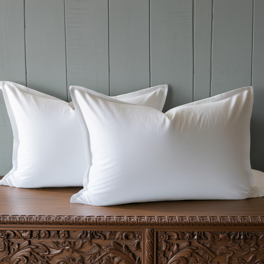 Luxury Sleeping Pillow β Imported Pillow Ball Fiber Polyester Filling - Perfect for Neck & Head Support