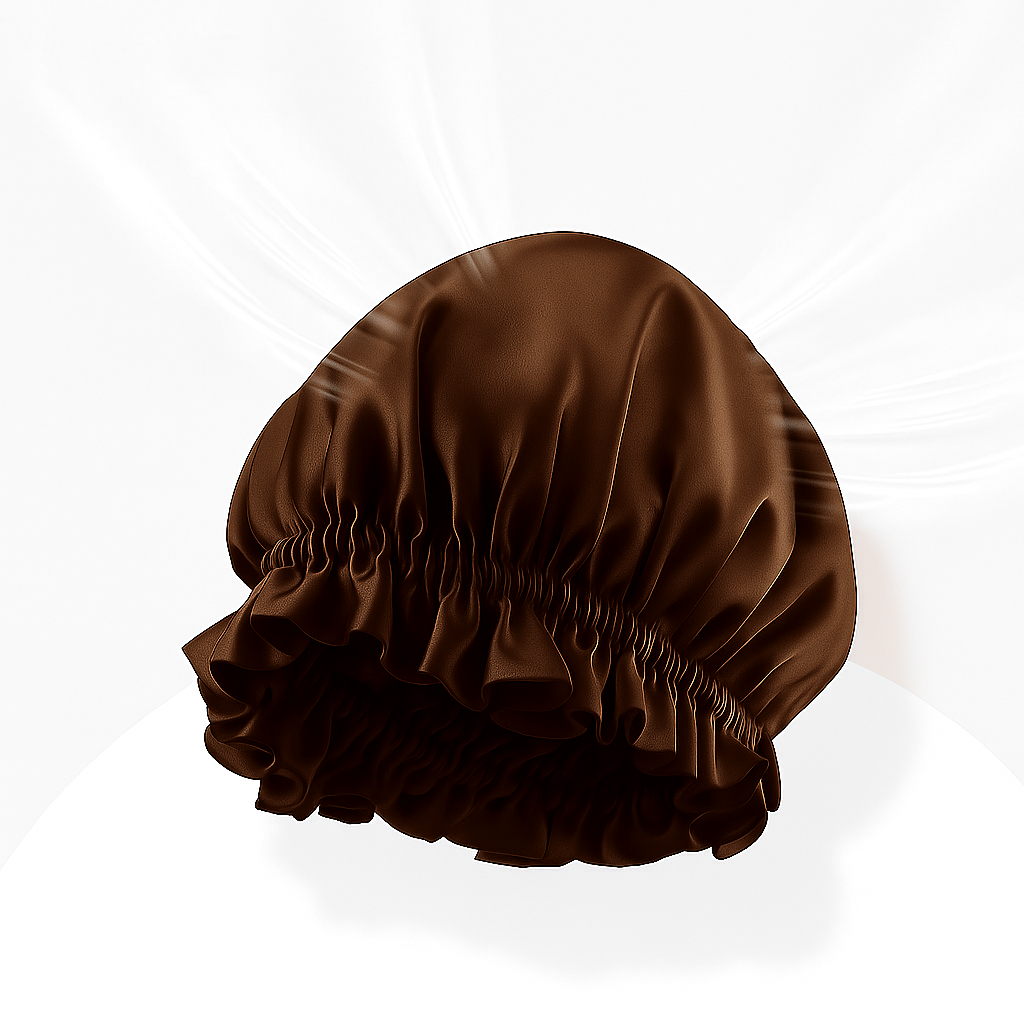 Premium Satin Silk Bonnet for Women – Night Sleep Cap for Hair Protection, Frizz-Free & Shiny Hair