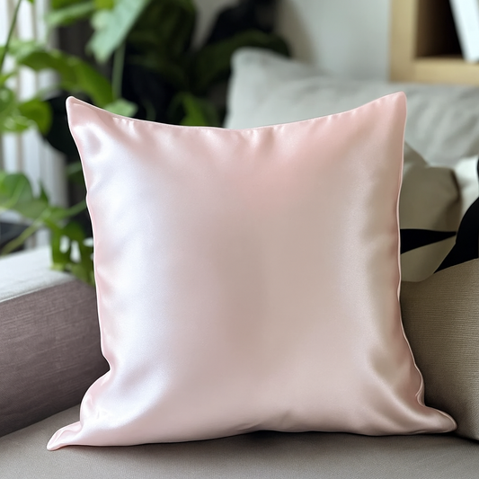 Pack of 2 Luxury Satin Silk Cushion Covers by Drape Mart