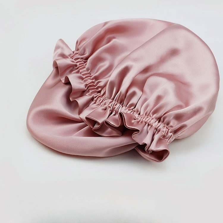 Premium Satin Silk Bonnet for Women – Night Sleep Cap for Hair Protection, Frizz-Free & Shiny Hair